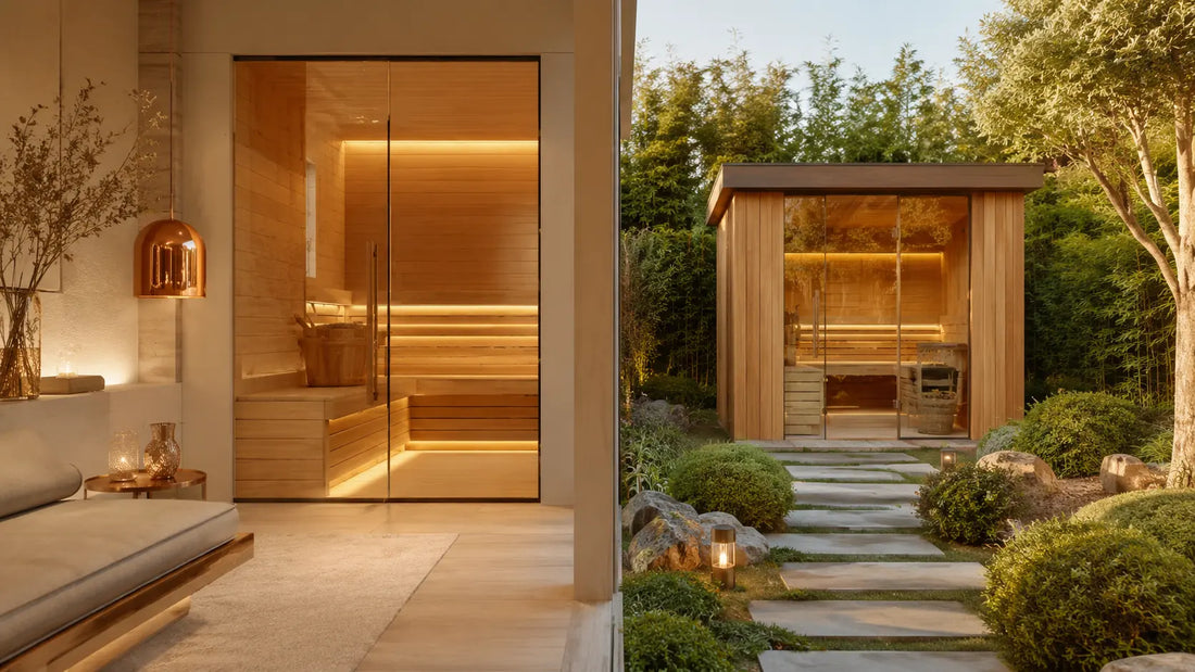 Sauna intérieur ou sauna extérieur : lequel choisir pour votre maison ?