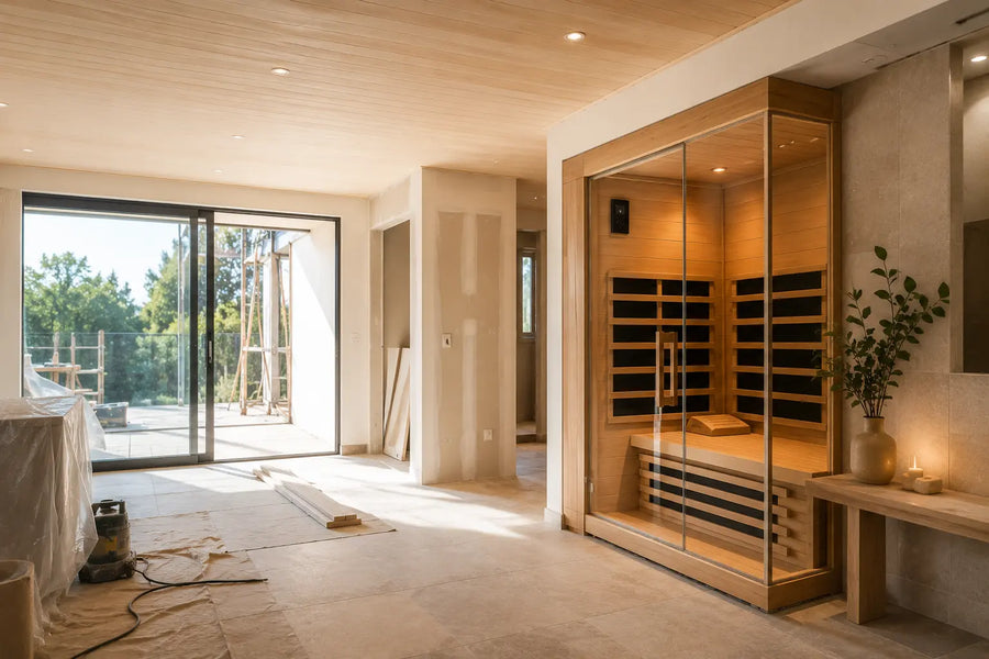 Sauna et rénovation : intégrer un espace bien-être à votre projet