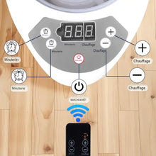 Panneau de commande et télécommande pour sauna vapeur portable maison