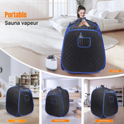 Sauna vapeur portable utilisable dans une chambre, un salon, une salle de bain ou une pièce bien-être